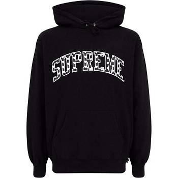 Black Supreme Hearts ARC Hoodie | IN111XF