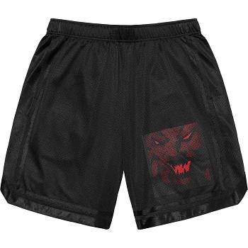 Black Supreme Ronin Mesh Shorts | IN241XF