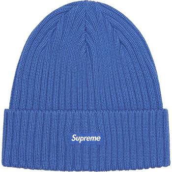 Blue Supreme Overdyed Beanie Hats | IN434YU