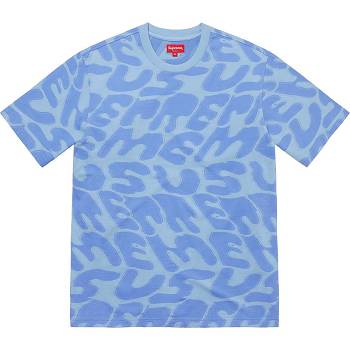 Blue Supreme Stacked Intarsia S/S Top Sweaters | IN281OR