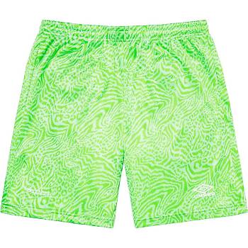 Green Supreme Jacquard Animal Print Soccer Shorts | IN229OR