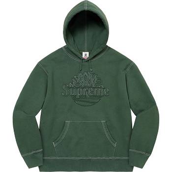 Green Supreme Timberland® Hooded Sweatshirts | IN288HK