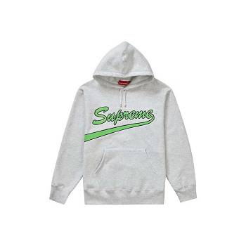 Grey Supreme Tail Hooded Sweatshirts | IN335AP