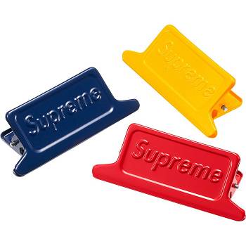 Multicolor Supreme Dulton Small Clips (Set of 3) Accessories | IN405EX
