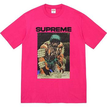 Red Supreme Ronin Tee T Shirts | IN355TV