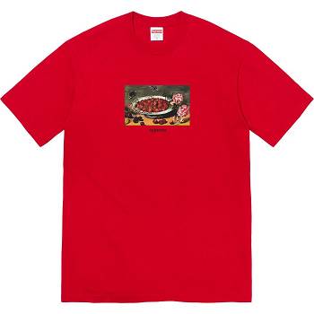 Red Supreme Strawberries Tee T Shirts | IN339GL