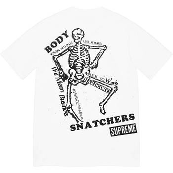 White Supreme Body Snatchers Tee T Shirts | IN346CE