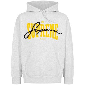 White Supreme Embroide Chenille Hoodie | IN107JJ