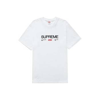 White Supreme Est. 1994 Logo T Shirts | IN391GL